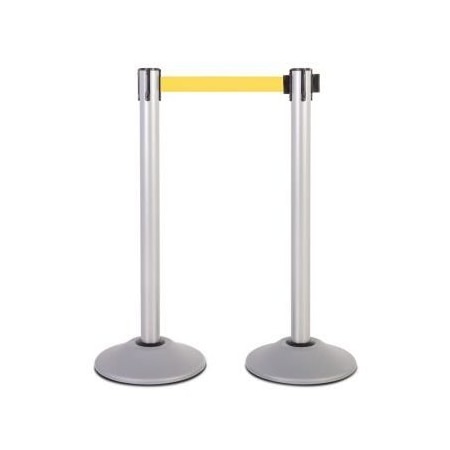 Accuform STEEL STANCHION POSTS BELT COLOR PRT116YL PRT116YL